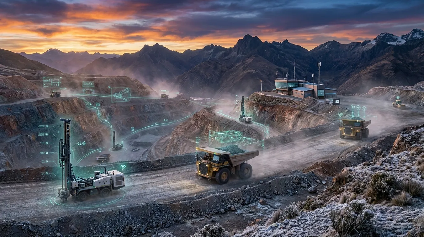 Minería de altura y automatización en Cerro de Pasco: el futuro de la industria en los Andes centrales
